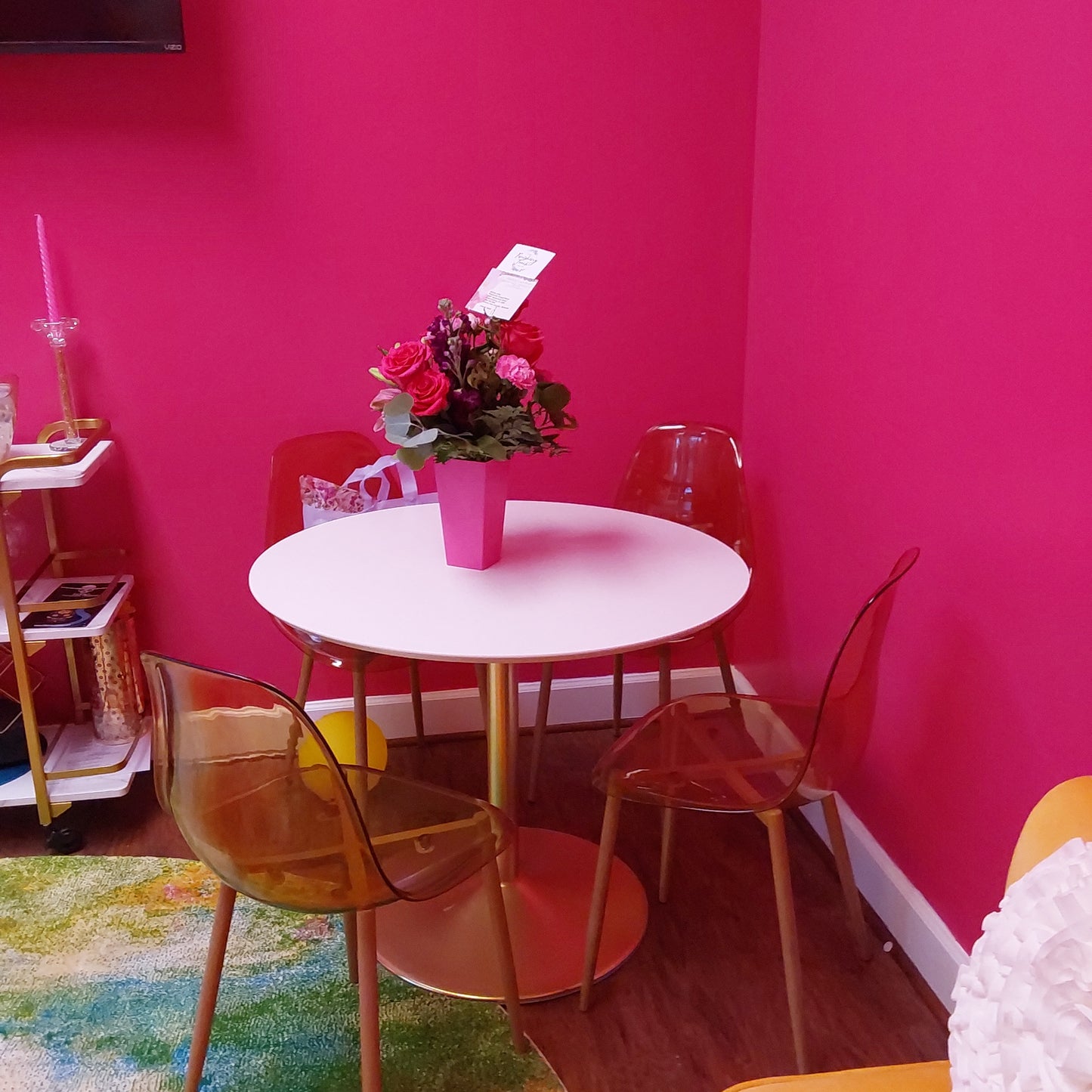 Pink Moscato Room - Available To Rent - 2hr Minimum
